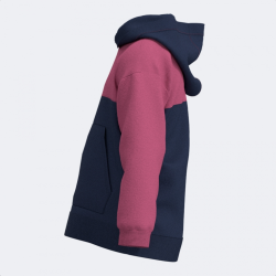 SUDADERA JOMA PARK NAVY BKYE VIOLET 500801.345 UNISEX CAPUCHA