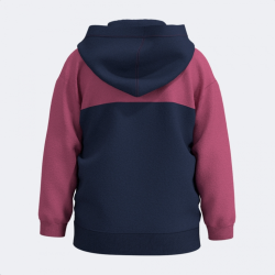 SUDADERA JOMA PARK NAVY BKYE VIOLET 500801.345 UNISEX CAPUCHA