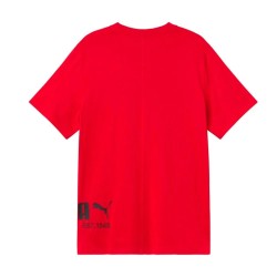 CAMISETA PUMA ROJA GRAPHICS TEE HOMBRE 694673 -11