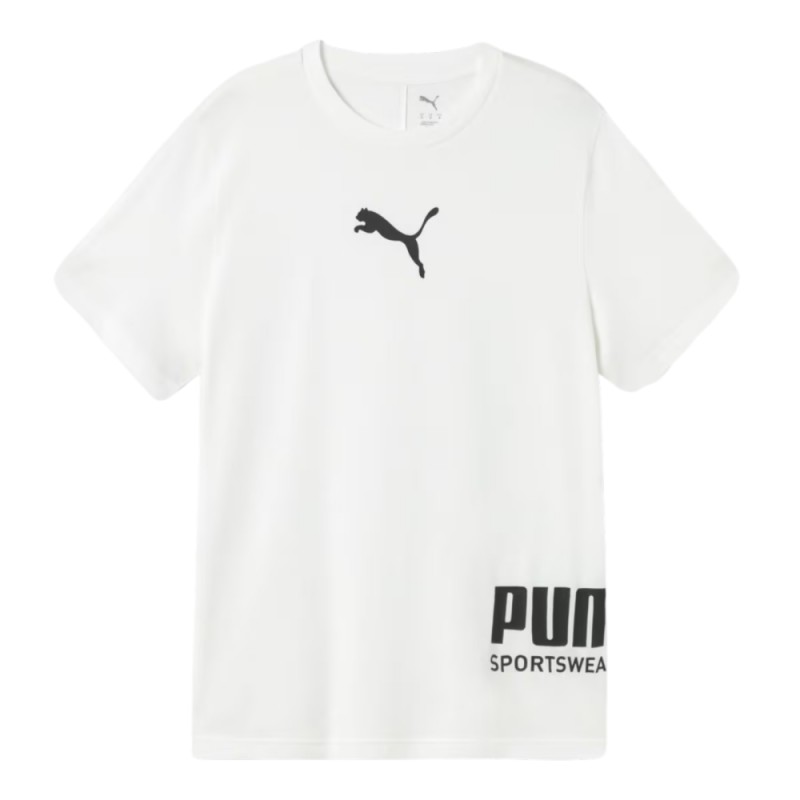 CAMISETA PUMA BLANCA GRAPHICS TEE HOMBRE 694673 -02