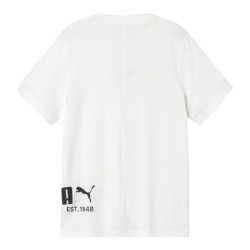 CAMISETA PUMA BLANCA GRAPHICS TEE HOMBRE 694673 -02