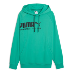 SUDADERA PUMA VERDE SPORT 692170-40 CAPUCHA