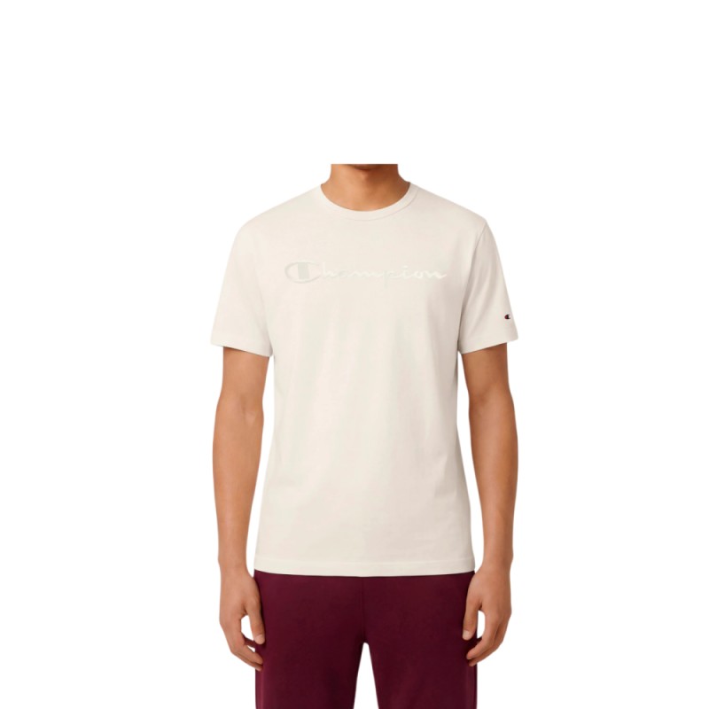 CAMISETA CHAMPION BEIGE SS TEE 220273-YS084