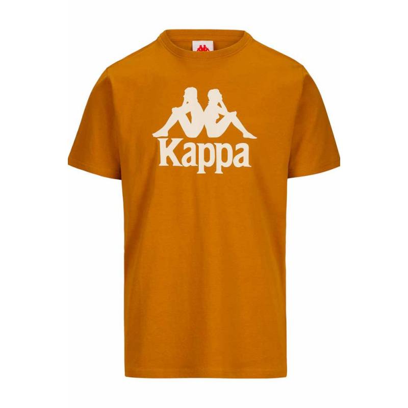 CAMISETA MANGA CORTA KAPPA Estessi Auth Kontemporary Organic 361N6QW-P04 MOSTAZA UNISEX