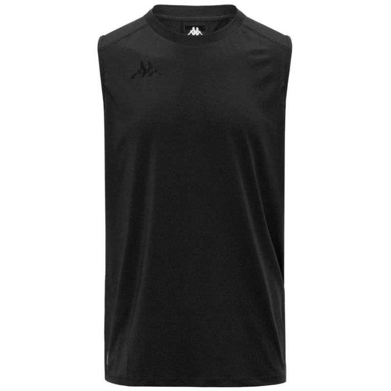 CAMISETA TIRANTES KAPPA ILEO 342238W-005 NEGRA HOMBRE MULTIDEPORTE
