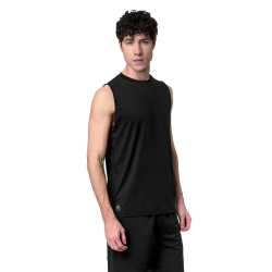 CAMISETA TIRANTES KAPPA ILEO 342238W-005 NEGRA HOMBRE MULTIDEPORTE
