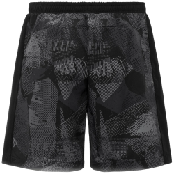 PANTALON CORTO PADEL KAPPA ISK 372B18W-A09 GRIS HOMBRE ELASTICO