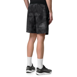 PANTALON CORTO PADEL KAPPA ISK 372B18W-A09 GRIS HOMBRE ELASTICO