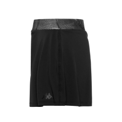 FALDA PADEL KAPPA IDLEN 37228CW-A09 NEGRO MUJER CON PANTALON CORTO