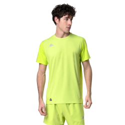 CAMISETA MANGA CORTA kAPPA IMSOR PRO 37273TW-XNV VERDE HOMBRE RUNNING
