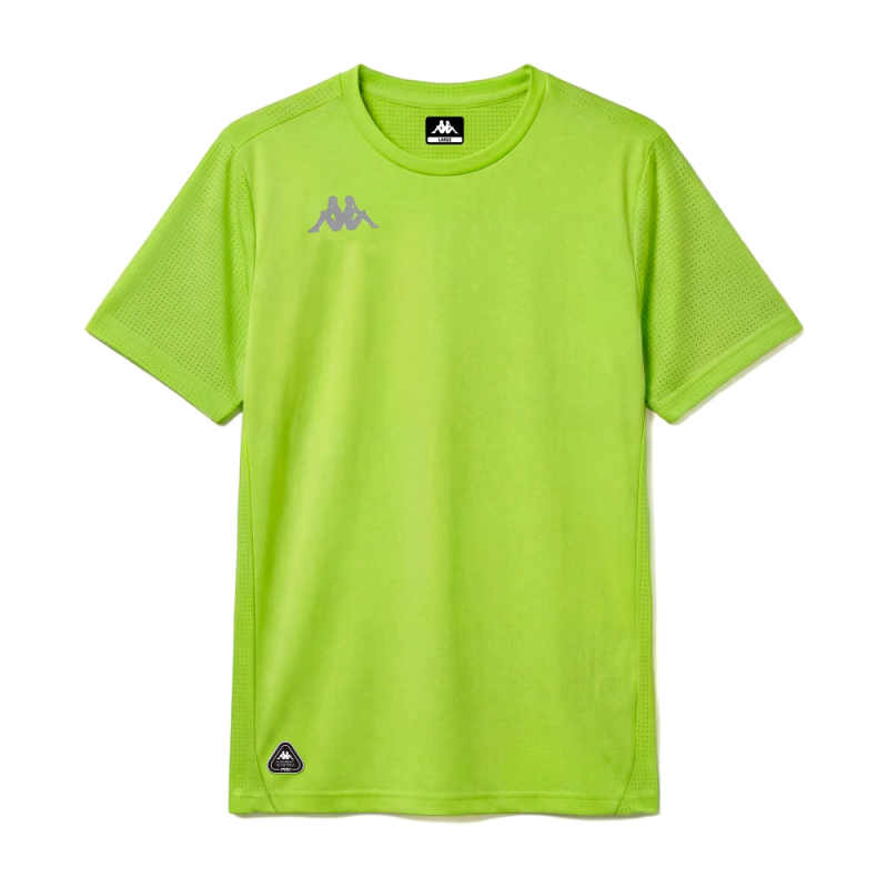 CAMISETA MANGA CORTA kAPPA IMSOR PRO 37273TW-XNV VERDE HOMBRE RUNNING