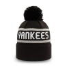 GORRO PUNTO negro NEW ERA Mlb Jake Cuff Knit NEW YORK YANKEES 60141623
