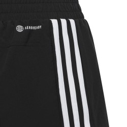 PANTALON CORTO ADIDAS-G TR-ES 3S SHO-HR5794 NEGRO JUNIOR ENTRENAMIENTO