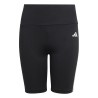 MALLA CORTA ADIDAS-G TR-ES 3S BK-HR7841 NEGRA MUJER AJUSTADA