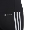 MALLA CORTA ADIDAS-G TR-ES 3S BK-HR7841 NEGRA MUJER AJUSTADA