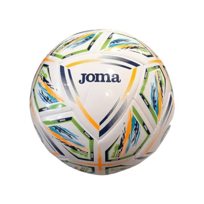 Balon Futbol JOMA-BALÓN HALLEY II BLANCO TURQUESA FLÚOR VERDE NARANJA-401268-214
