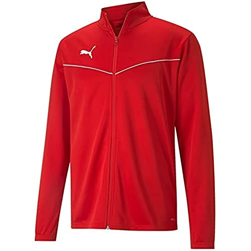 teamRISE Training Poly Jacket Puma Red-P