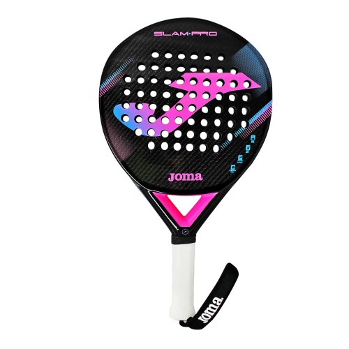 JOMA-PALA DE PÁDEL SLAM PRO NEGRO ROSA F