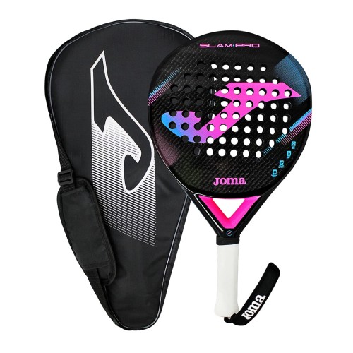 JOMA-PALA DE PÁDEL SLAM PRO NEGRO ROSA F