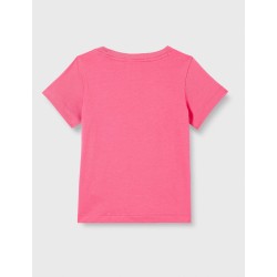 CAMISETA CHAMPION PS083 ROSA NIÑA MANGA CORTA ALGODON