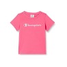 CAMISETA CHAMPION PS083 ROSA NIÑA MANGA CORTA ALGODON
