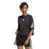 CAMISETA ADIDAS-W FI 3S TEE-HT4695 NEGRA MUJER MANGA CORTA