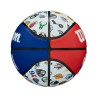 BALON BALONCESTO NBA WILSON BASKET NBA ALL TEAM WTB1301 AZUL UNISEX
