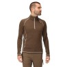 SUDADERA FORRO POLAR  REGATTA-Yonder-RMT172 4G9-MARRON HOMBRE TREKKING