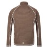 SUDADERA FORRO POLAR  REGATTA-Yonder-RMT172 4G9-MARRON HOMBRE TREKKING