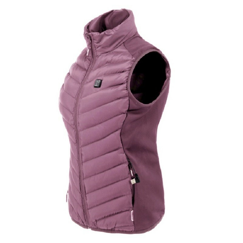 CHALECO JOLUVI 235775-048 ROSA CLARO MUJER CALEFACTABLE