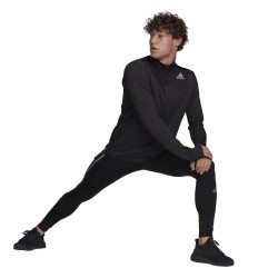 MALLA negra Adidas WARM felpa y poliester reciclado TGT GT8933