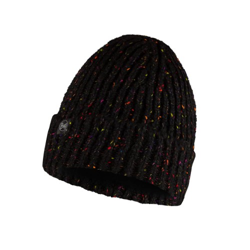 BUFF-Knitted & Fleece Band Hat-KIM BLACK