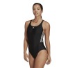 BAÑADOR ADIDAS 3S MID SUIT HA5993 NEGRO MUJER PISCINA