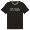 CAMISETA PUMA SQUAD 678967-01 NEGRA HOMBRE MANGA CORTA
