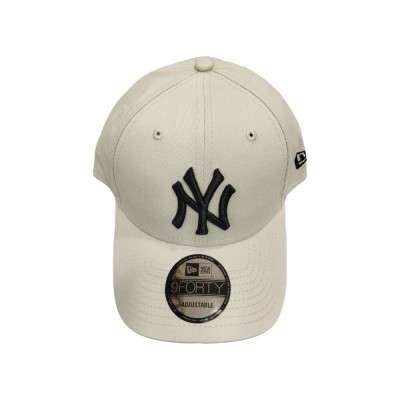 GORRA beig new era LEAGUE ESSENTIAl beig