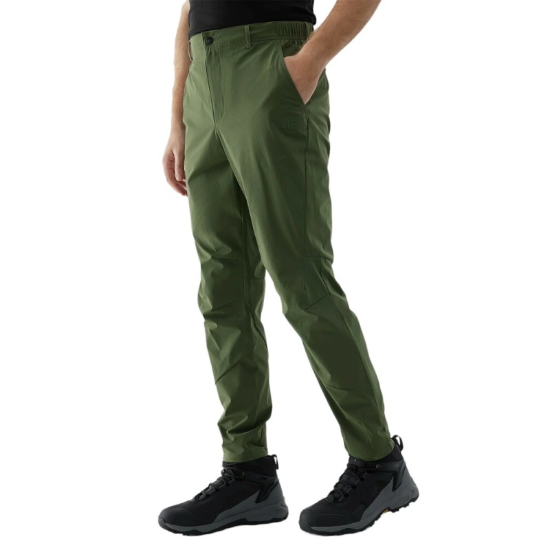 Pantalon largo 4F TROUSERS FNK M483-HOMBRE-40S-VERDE OSCURO