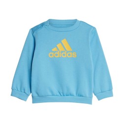 CHANDAL ADIDAS  LOGO JOG IS2519 AZUL NIÑO
