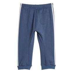 CHANDAL ADIDAS  LOGO JOG IS2519 AZUL NIÑO