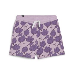 PUMA SHORT GRAPE MIST NIÑA