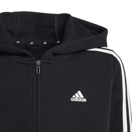 ADIDAS-U 3S FL FZ HOOD-HR6331 SUDADERA CAPUCHA NIÑO