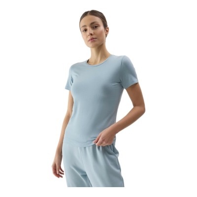 Camiseta manga corta 4F TSHIRT F1267-MUJER-34S-AZUL CLARO