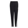 PANTALON LARGO ADIDAS-Future Icons Ankle-Length U FI 3S PT-HR6313 NEGRO JUNIOR TRES BANDAS