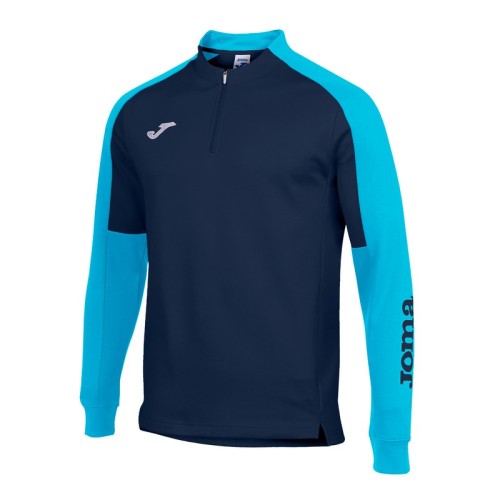 JOMA-SUDADERA ECO CHAMPIONSHIP MARINO TURQUESA FLÚOR