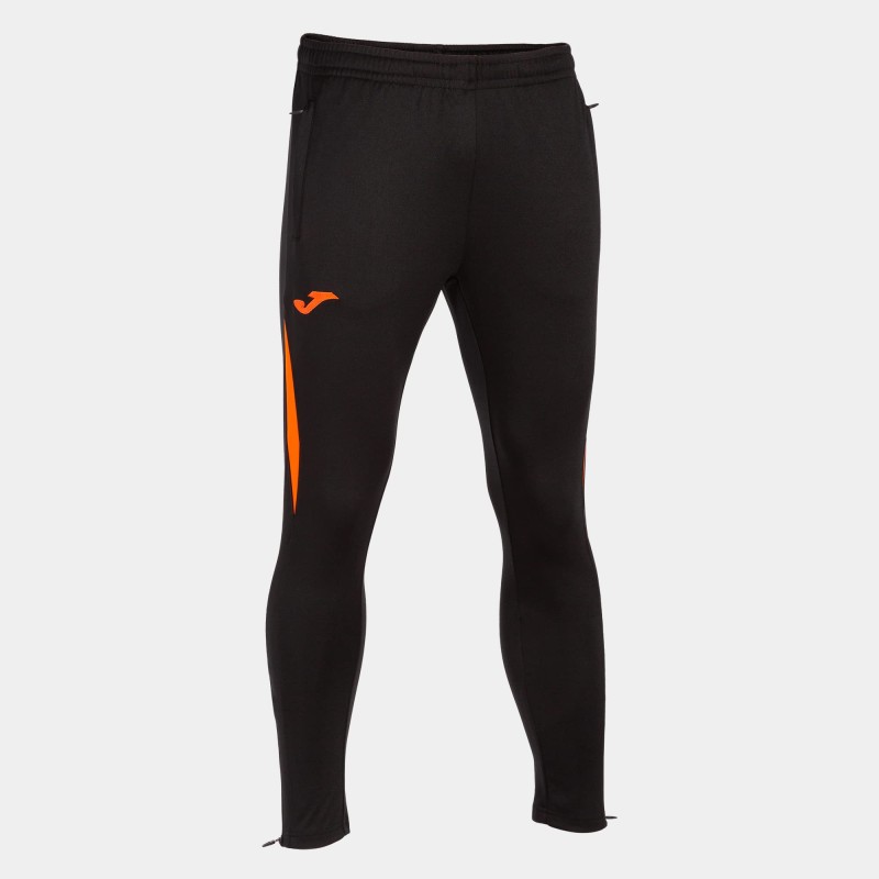 Pantalon de chandal JOMA-PANTALÓN LARGO CHAMPIONSHIP VII NEGRO NARANJA-103200-108