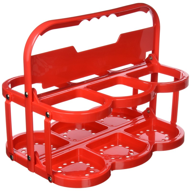 PORTABOTELLAS PLEGABLE DELUXE PARA 6 BOTELLAS