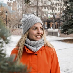 Braga Rosa Knitted Neckwarmer-Norval Sweet 124244563