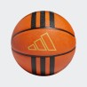 BALON BALONCESTO ADIDAS 3S RUBBER X3 HM4970 NARANJA CAUCHO