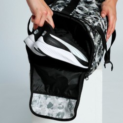 Bolsa deporte negra-verde Puma challenger AOP NEGRA-VERDE