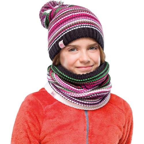 Knitted & Fleece Neckwarmer-Amity Multi