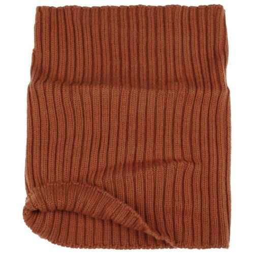 Knitted Neckwarmer-Norval Rusty